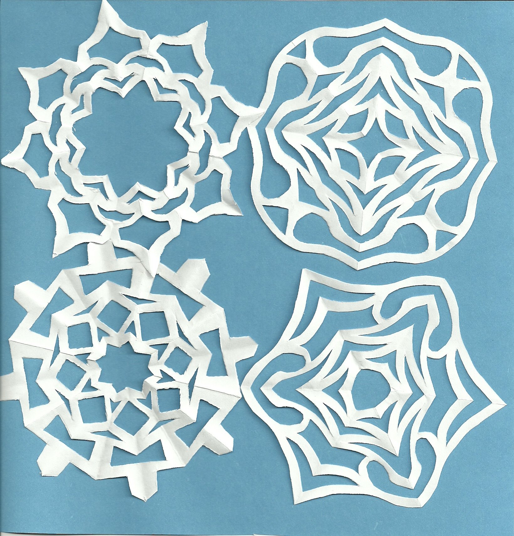 paper snowflakes activity